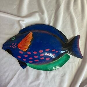 Colorful Fish Wall Decor